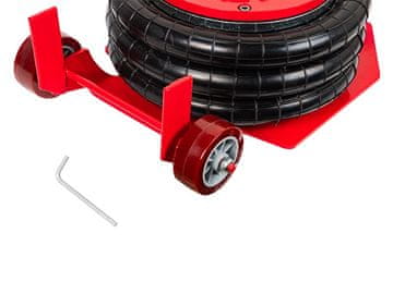 Xtreme XTE 3.5T XTREME Snowman pneumatski podizni uređaj za automobil, 3000 kg - crveni