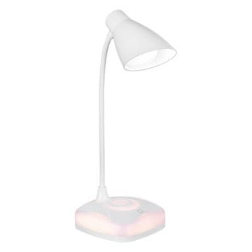 ActiveJet Activejet AJE-CLASSIC PLUS LED stolna lampa, bijela, s punjivom baterijom