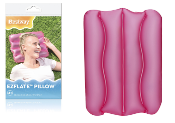 slomart Bestway Napuhujući jastuk 38x25 cm, rozi