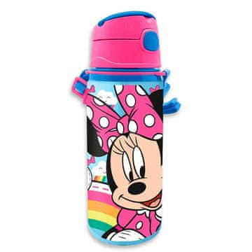 Northix Aluminijska boca za vodu Minnie Mouse 600 ml, bez BPA