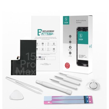 Northix SiGN komplet za zamjenu baterije - iPhone 15 Pro Max