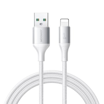 Northix Joyroom Flash Series kabel za brzo punjenje USB-A na Lightning 3A, 2 m - bijeli