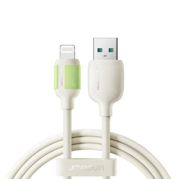 Northix Joyroom 3A kabel za brzo punjenje USB-A na Lightning, 1,2 m - bež