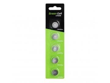 Northix Green Cell CR1620 baterije 70mAh, 3V, pakiranje od 5 komada