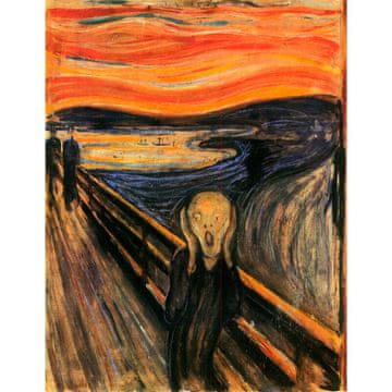 Northix Muzejska kolekcija Munch Slagalica Sream 1000 dijelova
