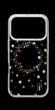 Northix iDeal of Sweden prozirna maskica Magsafe za iPhone 17 Pro - mala cvjetna