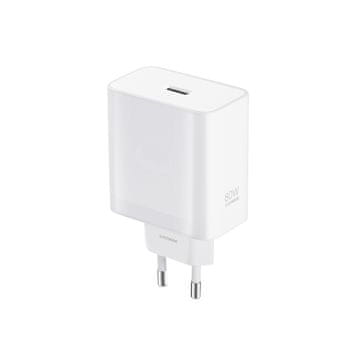 Oppo OPPO OSAB7CF3AE 80W USB-A Zidni Punjač - Bijeli