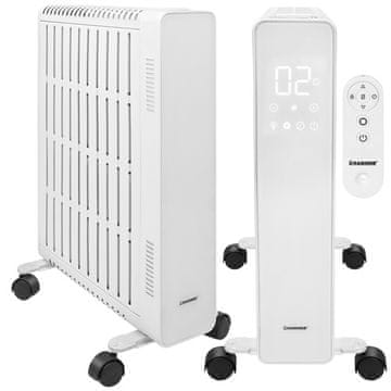 slomart Kaminer Arvell uljni radijator 2500W WiFi/Daljinski upravljač - bijeli