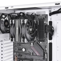 Thermaltake Thermaltake Toughair 510 hladnjak procesora 12 cm Crna