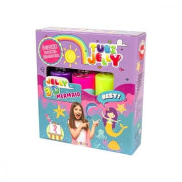 TUBI TUBAN Tubi Jelly komplet s tekućinama, 3 boje - sirena