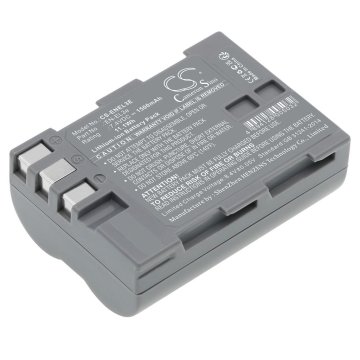 Northix Baterija za Nikon D-SLR D50 D70 D80 D90 D100 D200, 7.4V 1500mAh