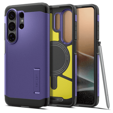 Spigen Tough Armor Silikonska maskica otporna na udarce za Samsung Galaxy S26 Ultra 5G ljubičasta