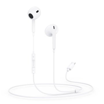 Northix Yesido YH38 bedrade USB-C in-ear koptelefoon - wit