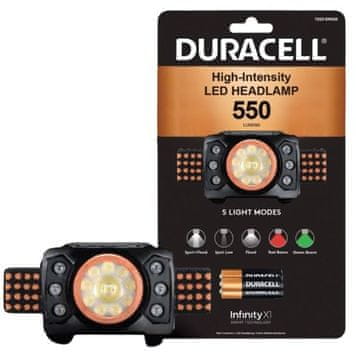 slomart Duracell LED Naglavna Svjetiljka, 550 LM