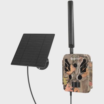 Denver 4G solarna kamera za praćenje, 8MP CMOS, IP67, 5W solarni panel