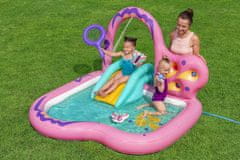 Bestway Centar za igru leptiri s toboganom i prskalicama, 1,8 m x 1,8 m