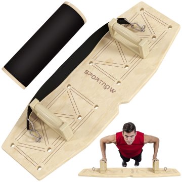 Homestar Push Up Držači 80x30x26 cm Prirodno drvo