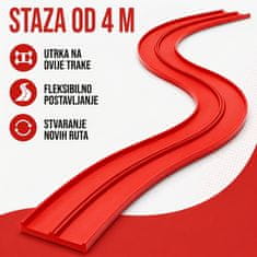 Mormark Staza za autiće, Dječja utrkivačka staza za autiće, Automobilska staza 4 m | TURBORACE