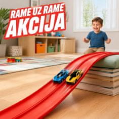 Mormark Staza za autiće, Dječja utrkivačka staza za autiće, Automobilska staza 4 m | TURBORACE