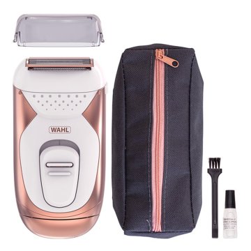 Wahl Wahl Ladyshaver brijač za mokro i suho brijanje s dvostrukim trimerom za duge dlačice