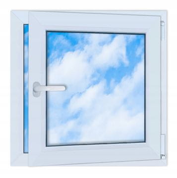 PVC prozor bijeli 70x70 DESNI 700x700 mm okretno-nagibni dvostruko ostakljeni