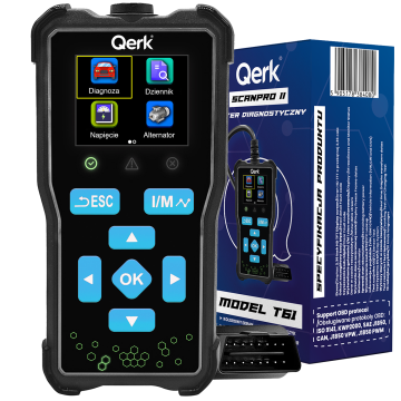 OBD2 dijagnostičko sučelje T61 POLJSKI IZBORNIK OBD TESTER SKENER GREŠAKA
