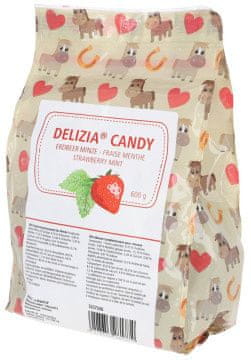 Kerbl Delizia bombone za konje - jagoda/menta 600 g