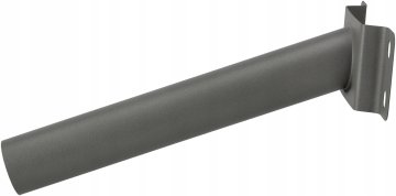ECOLIGHT Držač ulične svjetiljke, metalni jarbol, 48 mm, sivi čelik