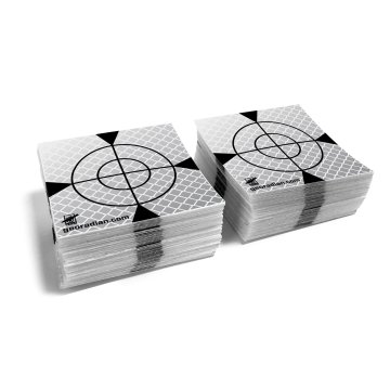 Set od 100 kom. folija za daljinomjer 40 mm x 40 mm bijela