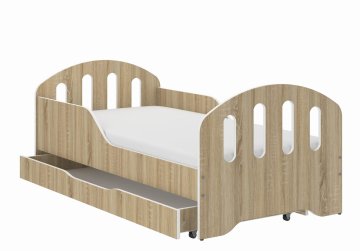 Wooden Toys Dječji krevet SMILE 160x80 SONOMA