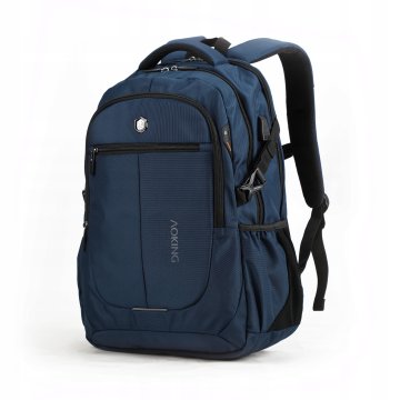 ruksak za laptop 15,6" s USB-om, plavi