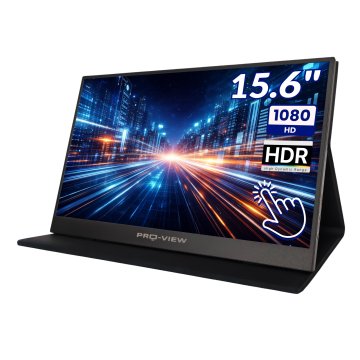 EW Prijenosni monitor s zaslonom osjetljivim na dodir 15,6" FULLHD, , IPS, HDR, VESA, USB-C, za prijenosno računalo. Model PM1560XTS-TOUCH