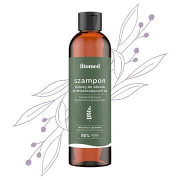 Fit Biljni šampon za masnu kosu "Sapunica" (250 g)