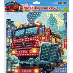 PJENASTI MOZAIK VATRA 25x25 cm ZABAVA I RADOST