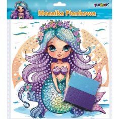 PJENASTI MOZAIK SIRENA 25x25 cm ZABAVA I RADOST