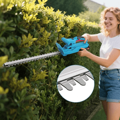 AKUMULATORSKE ŠKARA ZA ŽIVU OGRADU ZA REZANJE, OBRIZGAVANJE GRMLJA I GRANA 52 CM