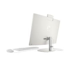 Hewlett Packard HP ProOne 245 G10 AiO Ryzen 7 77730U 23.8"FHD IPS 250 nits AG 16GB DDR4 3200 SSD512 Radeon Vega 8 Kb + miš kamera 5Mpx + IR W11Pro bijela 3 godine na licu mjesta