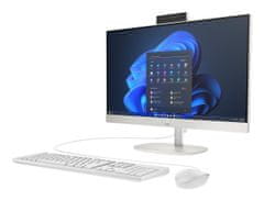Hewlett Packard HP ProOne 245 G10 AiO Ryzen 7 77730U 23.8"FHD IPS 250 nits AG 16GB DDR4 3200 SSD512 Radeon Vega 8 Kb + miš kamera 5Mpx + IR W11Pro bijela 3 godine na licu mjesta