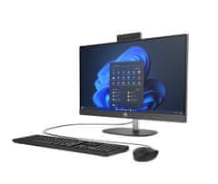 Hewlett Packard HP ProOne 245 G10 AiO Ryzen 7 77730U 23.8"FHD IPS 250 nits AG 16GB DDR4 3200 SSD512 Radeon Vega 8 Kb + miš kamera 5Mpx + IR W11Pro crna 3G na licu mjesta