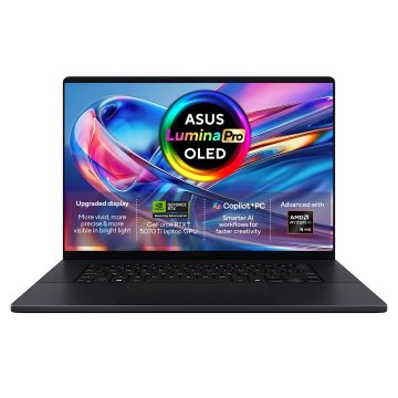 ASUS ProArt P16 H7606WR-SE058X Ryzen AI 9 HX 370 16.0"4K 120Hz 1600nits AR LBL 32GB LPDDR5X SSD1TB GeForce RTX 5070 Ti 12GB CamFHD 90Whrs W11Pro Alum