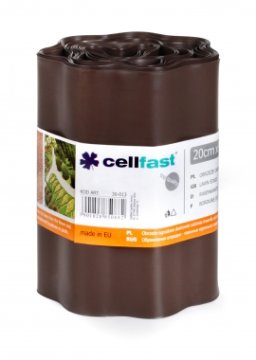 Cellfast vrtni rubnik smeđi 20 cm x 9 m