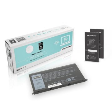 Bateria Baterija Movano za Dell prijenosno računalo, 6600 mAh