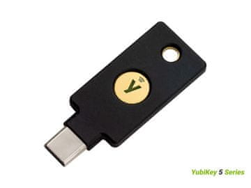 Yubico Sigurnosni ključ Yubico YubiKey 5C NFC, USB-C, crni