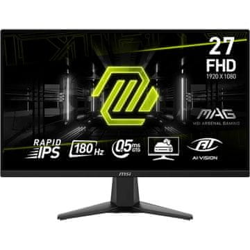 MAG 275F zaslon / 27" (68,5 cm) / 1920 X 1080 / 180 Hz / 0,5 ms
