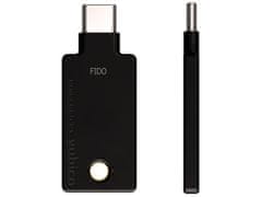 Yubico sigurnosni ključ C NFC, FIDO2 U2F, USB-C, crni