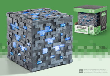 NOBLE COLLECTION – MINECRAFT – SVJETLEĆI DIJAMANTSKI RUDA