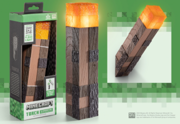 NOBLE COLLECTION – MINECRAFT – SVJETLEĆA FAKA