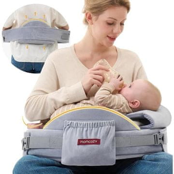 Momcozy Momcozy CozyPro jastuk za dojenje, sivi