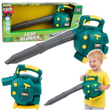 slomart LEAN TOYS vrtna puhalica za lišće za djecu sa zvučnim efektima