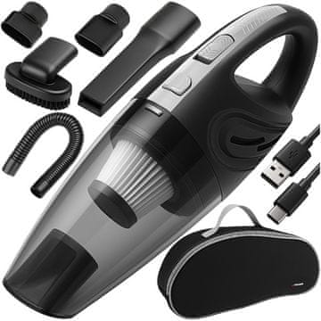 slomart XTROBB akumulatorski auto usisavač, USB-C, 2600mAh, set dodataka